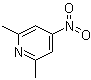 结构式 CAS# 4913-57-9, 2,6-二甲基-4-硝基吡啶
