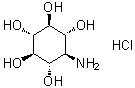 1-Amino-1-deoxy-scyllo-inositol hydrochloride molecular structure (CAS 4933-84-0)