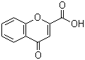structure of CAS# 4940-39-0, 4-Oxo-4H-1-benzopyran-2-carboxylic acid;Chromone-2-carboxylic acid