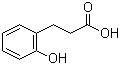 3-(2-Hydroxyphenyl)propionic acid molecular structure (CAS 495-78-3)