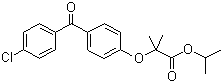 Fenofibrate molecular structure (CAS 49562-28-9)