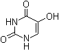 structure of CAS# 496-76-4, 5-Hydroxyuracil;NSC 95958; Isobarbituric acid