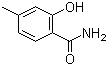 structure of CAS# 49667-22-3, 4-Methylsalicylamide;2-Hydroxy-4-methylbenzamide