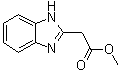 Methyl benzimidazole-2-acetate molecular structure (CAS 49672-05-1)