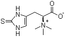 L-Ergothioneine molecular structure (CAS 497-30-3)