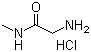 structure of CAS# 49755-94-4, N-Methylglycinamide hydrochloride;2-Amino-N-methylacetamide hydrochloride; Glycine methylamide hydrochloride