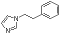 结构式 CAS# 49823-14-5, 苯乙基咪唑; 1-苯乙基咪唑