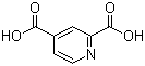 2,4-吡啶二羧酸分子结构 (CAS 499-80-9)