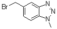 5-(Bromomethyl)-1-methyl-1H-benzotriazole molecular structure (CAS 499770-76-2)