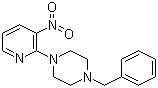 结构式 CAS# 499771-07-2, 1-苄基-4-(3-硝基吡啶-2-基)哌嗪