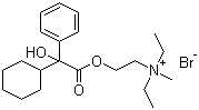 Oxyphenonium bromide molecular structure (CAS 50-10-2)