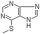 6-(Methylthio)purine molecular structure (CAS 50-66-8)