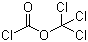 氯甲酸三氯甲酯分子结构 (CAS 503-38-8)