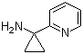 结构式 CAS# 503417-37-6, 1-(2-吡啶基)环丙胺