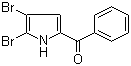 结构式 CAS# 50372-61-7, 4,5-二溴-2-苯甲酰基吡咯