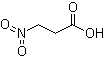 结构式 CAS# 504-88-1, 3-硝基丙酸