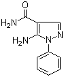 structure of CAS# 50427-77-5, 5-Amino-1-phenylpyrazole-4-carboxamide;5-Amino-1-phenyl-1H-pyrazole-4-carboxamide