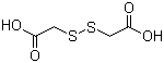 2,2'-Dithiodiacetic acid molecular structure (CAS 505-73-7)