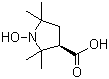 (+)-3-Carboxy-2,2,5,5-tetramethylpyrrolidinyl-1-oxy molecular structure (CAS 50525-83-2)