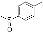 structure of CAS# 5056-07-5, (S)-Methyl 4-tolyl sulfoxide;S-(4-Methylphenyl) methyl sulfoxide; (S)-Methyl p-methylphenyl sulfoxide; (S)-Methyl p-tolyl sulfoxide; (S)-p-Methylphenyl methyl sulfoxide; (S)-p-Tolyl methyl sulfoxide; 1-Methyl-4-[(S)-methylsulfinyl]benzene