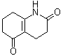 结构式 CAS# 5057-12-5, 4,6,7,8-四氢-2,5(1H,3H)-喹啉二酮