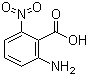 结构式 CAS# 50573-74-5, 2-氨基-6-硝基苯甲酸