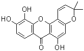 结构式 CAS# 50597-93-8, 异巴西红厚壳素