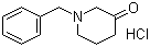 structure of CAS# 50606-58-1, 1-Benzyl-3-piperidone hydrochloride;N-Benzyl-3-piperidinone hydrochloride
