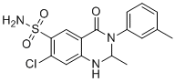 Metolazone EP Impurity A molecular structure (CAS 50869-25-5)
