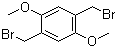 structure of CAS# 50874-27-6, 2,5-Bis(bromomethyl)-1,4-dimethoxybenzene;2,5-Dimethoxy-p-xylylene dibromide