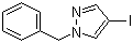 structure of CAS# 50877-42-4, 1-Benzyl-4-iodo-1H-pyrazole;1H-(N-Benzyl)-4-iodopyrazole