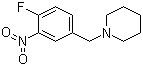 1-(4-Fluoro-3-nitrobenzyl)piperidine molecular structure (CAS 509093-74-7)