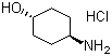 结构式 CAS# 50910-54-8, 反式-4-氨基环己醇盐酸盐