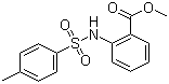 结构式 CAS# 50998-74-8, 2-[(4-甲基苯磺酰基)氨基]苯甲酸甲酯