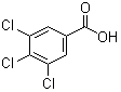 3,4,5-三氯苯甲酸分子结构 (CAS 51-39-8)