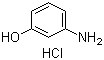 结构式 CAS# 51-81-0, 3-氨基苯酚盐酸盐
