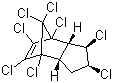 结构式 CAS# 5103-71-9, 顺式-氯丹
