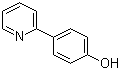 结构式 CAS# 51035-40-6, 2-(4-羟基苯基)吡啶