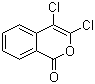 structure of CAS# 51050-59-0, 3,4-Dichloroisocoumarin;3,4-Dichloro-2-benzopyran-1-one