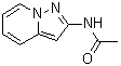 2-乙酰氨基吡唑并[1,5-a]吡啶分子结构 (CAS 51119-07-4)
