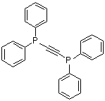 structure of CAS# 5112-95-8, Bis(diphenylphosphino)acetylene;Bis(diphenylphosphino)acetylene; Bis(diphenylphosphino)ethyne; NSC 164872