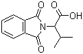 结构式 CAS# 5115-65-1, 3-甲基-2-(酞酰亚胺基)丁酸