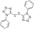 5,5-二硫-1,1-双苯基四氮唑分子结构 (CAS 5117-07-7)