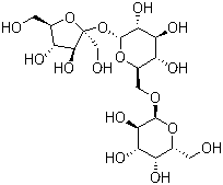 Raffinose molecular structure (CAS 512-69-6)