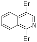 structure of CAS# 51206-40-7, 1,4-Dibromoisoquinoline
