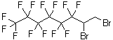 7,8-Dibromo-1,1,1,2,2,3,3,4,4,5,5,6,6-tridecafluorooctane molecular structure (CAS 51249-62-8)
