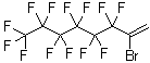 2-溴-3,3,4,4,5,5,6,6,7,7,8,8,8-十三氟-1-辛烯分子结构 (CAS 51249-64-0)
