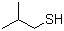 异丁硫醇分子结构 (CAS 513-44-0)