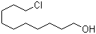 structure of CAS# 51309-10-5, 10-Chloro-1-decanol
