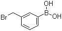 structure of CAS# 51323-43-4, 3-Bromomethylphenylboronic acid;3-Boronobenzyl bromide